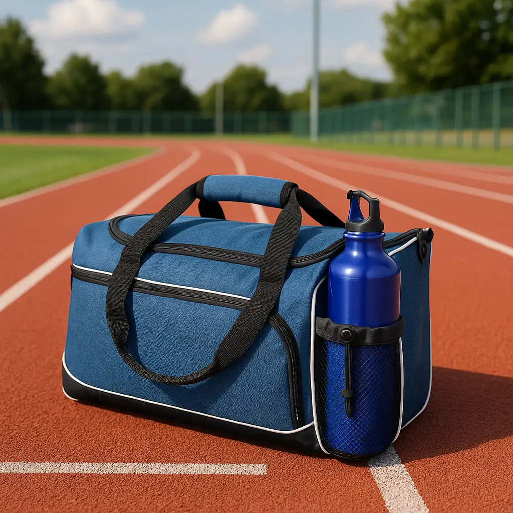 Gym Bags with Shoe and Bottle Pockets