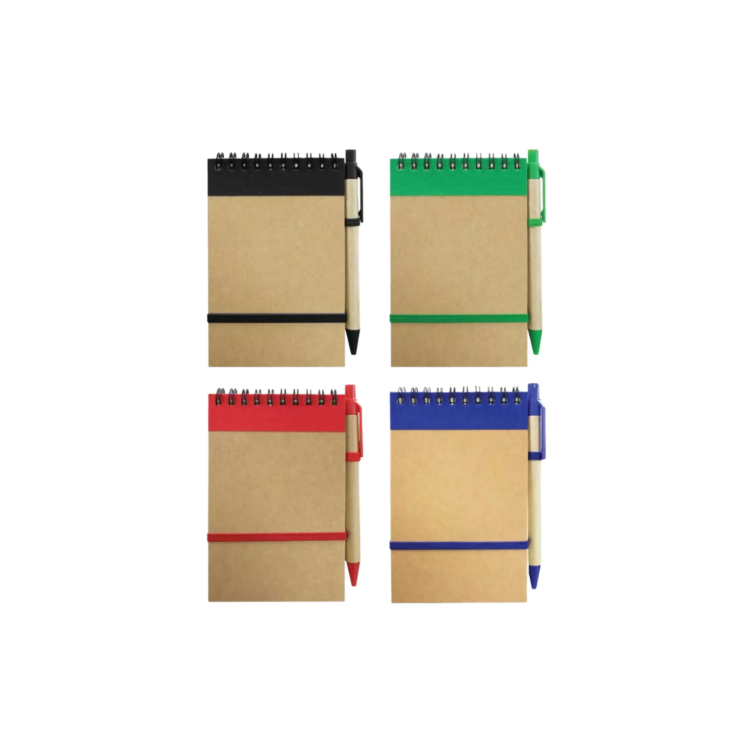 Eco-Friendly Notebooks with Pen Holder