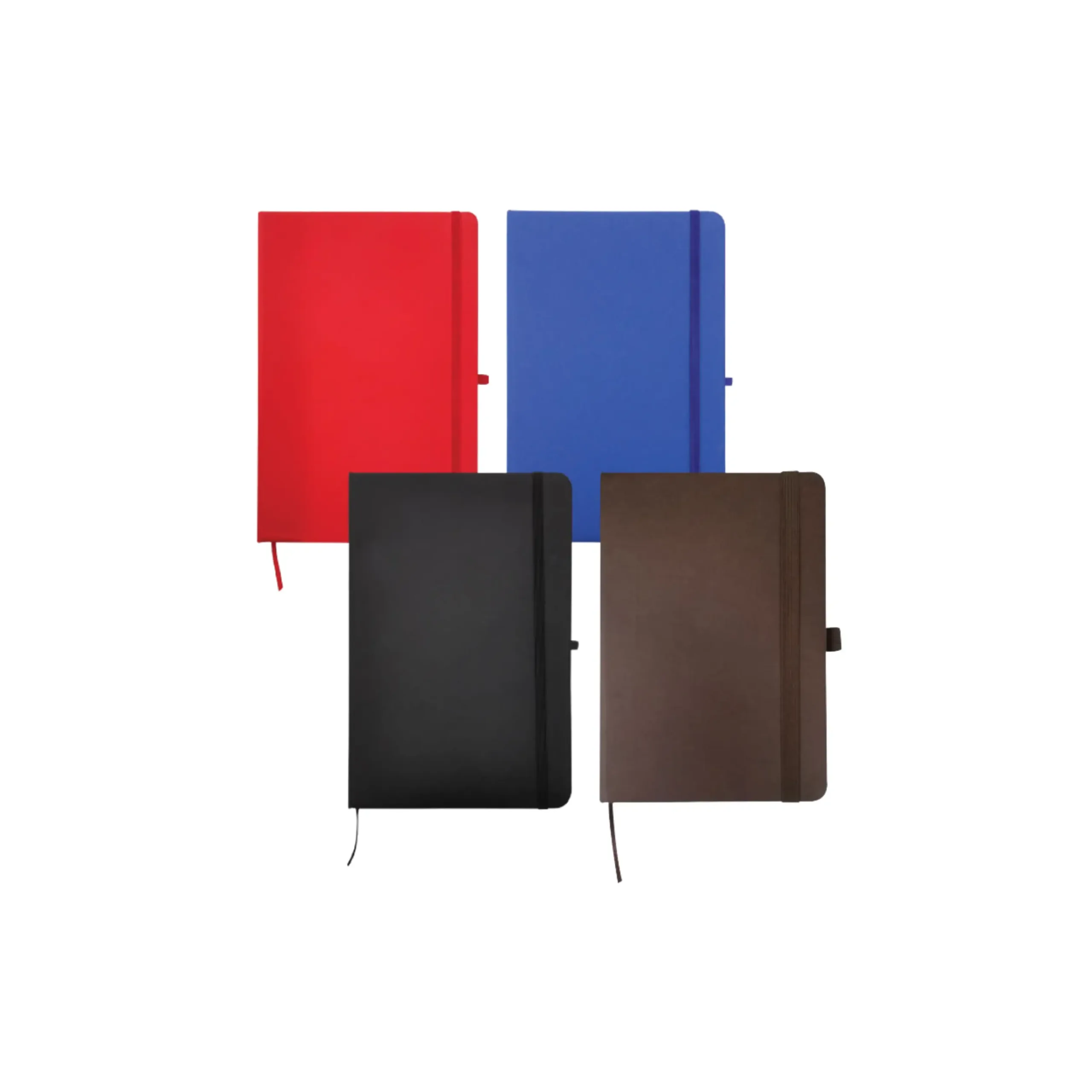 A5 PU Leather Notebooks with Elastic Band