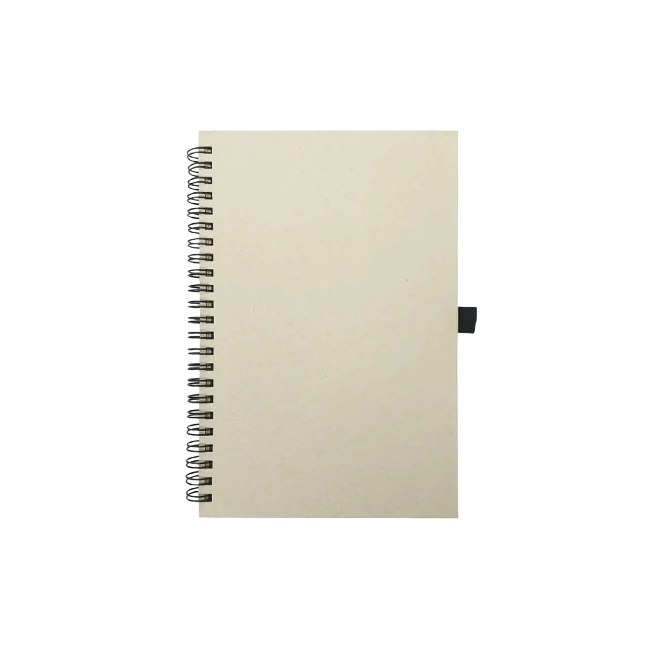 A5 Size Milk Paper Spiral Notebooks