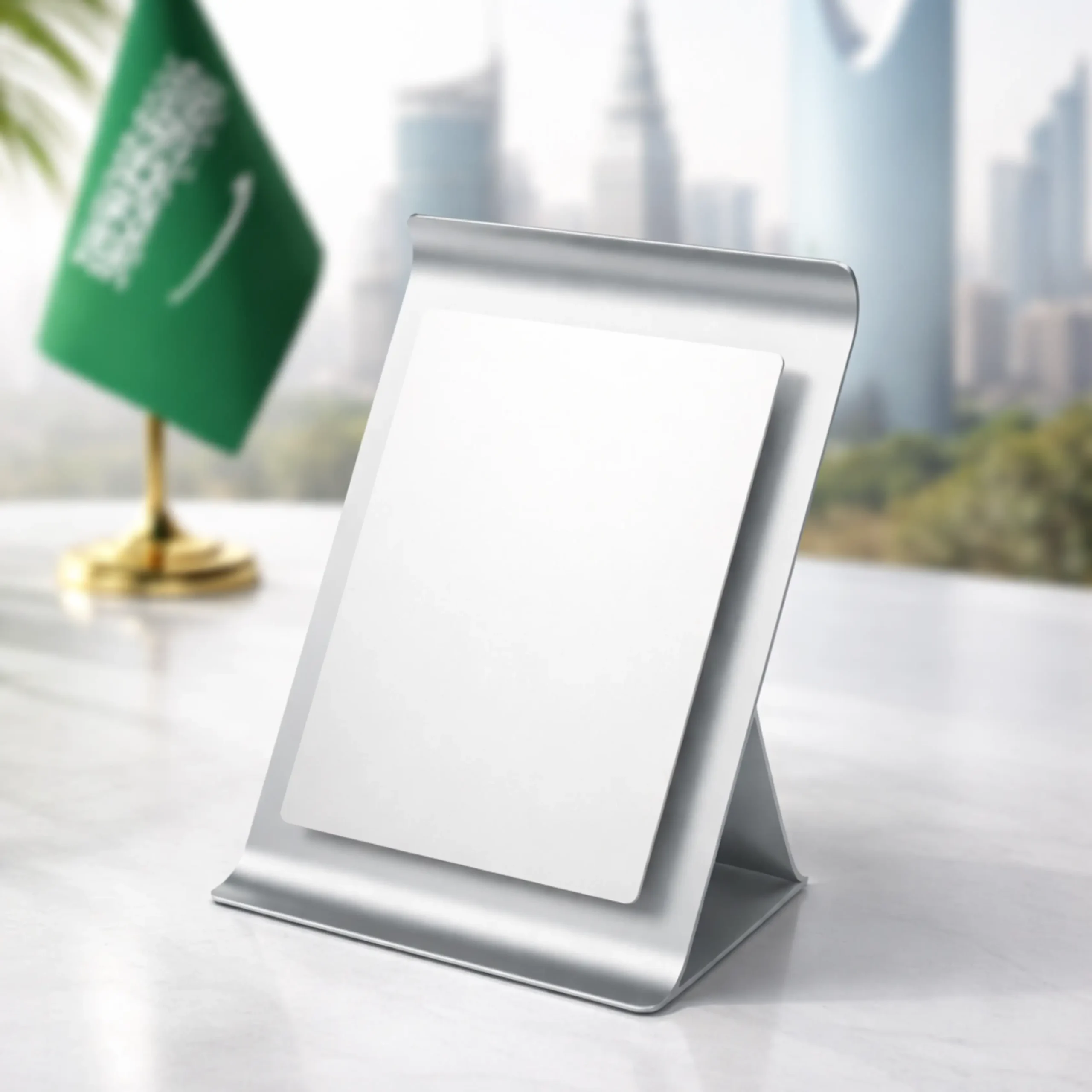 Plaque Award in Saudi Arabia